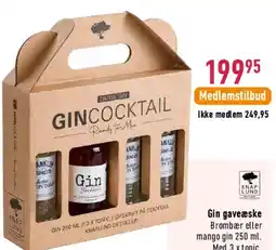 Imerco Gin cocktail / Gin gaveæske tilbud