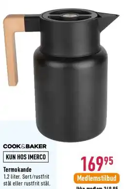Imerco Cook & Baker termokande tilbud