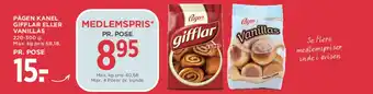 Pågen Gifflar eller Vanillas (pose) - medlemspris