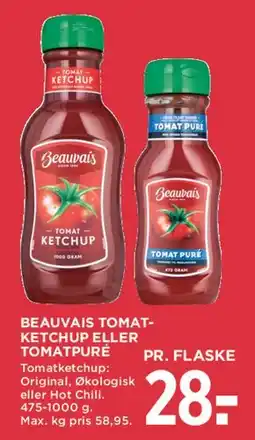 MENY Beauvais tomatketchup / tomatpuré tilbud