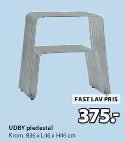 JYSK UDBY piedestal tilbud