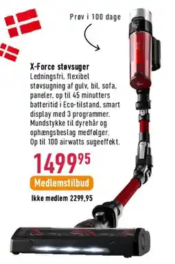 Imerco X-Force støvsuger tilbud