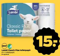 Netto Lambi Classic Plus toiletpapir tilbud