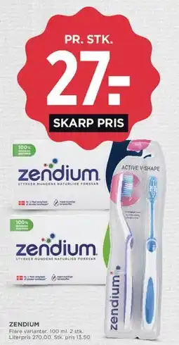 MENY Zendium tilbud