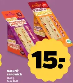 Netto Naturli' sandwich tilbud