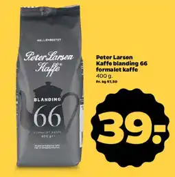 Netto Peter Larsen kaffe blanding 66 tilbud