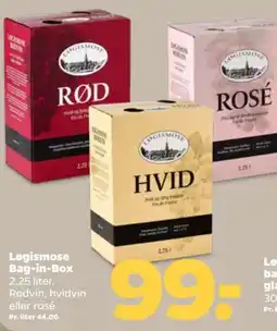 Netto Løgismose Bag-in-Box tilbud