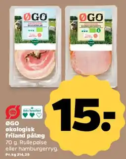 Netto ØGO økologisk friland pålæg tilbud