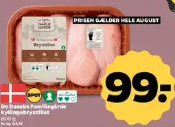 Netto De Danske Familiegårde kyllingebrystfilet tilbud