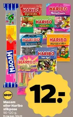 Netto Maoam eller Haribo slikpose tilbud