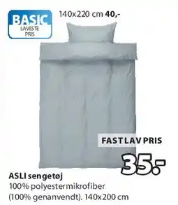 JYSK ASLI sengetøj tilbud