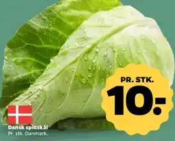 Netto Dansk spidskål tilbud