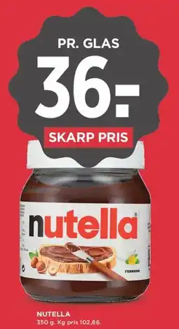MENY Nutella tilbud