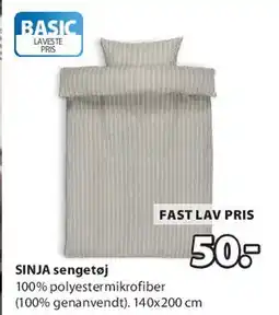 JYSK SINJA sengetøj tilbud