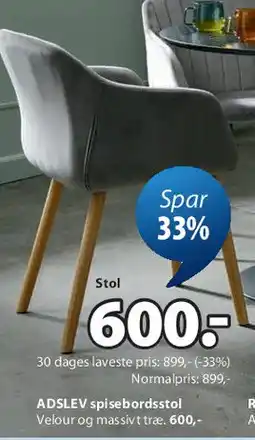 JYSK Stol tilbud