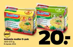 Netto Indomie nudler 5-pak tilbud