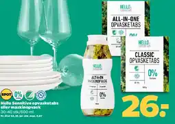Netto Hello Sensitive opvasketabs tilbud
