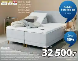 JYSK Dunlopillo - elevationsseng tilbud
