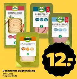 Netto Den Grønne Slagter pålæg tilbud