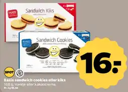 Netto Easis sandwich cookies eller kiks tilbud