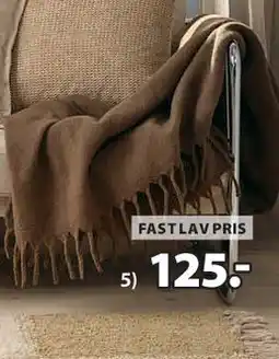 JYSK TUSENFRYD Plaid tilbud