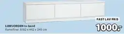 JYSK LIMFJORDEN tv-bord tilbud