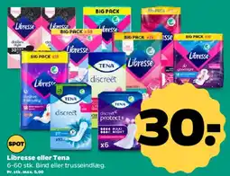 Netto Libresse eller Tena tilbud