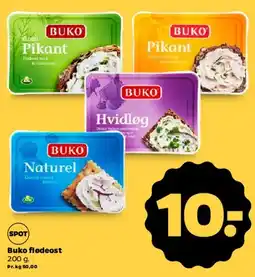 Netto Buko flødeost tilbud
