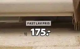 JYSK BRUNKULLA tæppe / plaider tilbud
