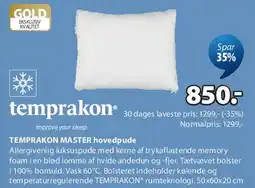 JYSK TEMPRAKON MASTER hovedpude tilbud