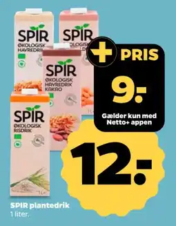 Netto SPIR plantedrik tilbud