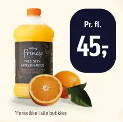 Føtex Friskpresset appelsinjuice (Salling Princip) tilbud