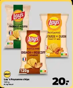 Netto Lay's Paysanne chips tilbud