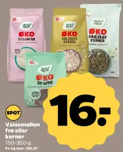 Netto Valsemøllen frø eller kerner tilbud