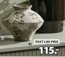 JYSK Ragnar Vase tilbud