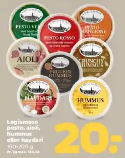 Netto Logismose pesto / aioli / hummus tilbud