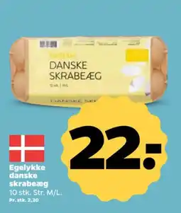 Netto Egelykke danske skrabeæg tilbud
