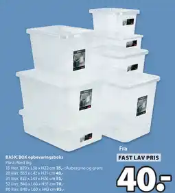 JYSK BASIC BOX opbevaringsboks tilbud