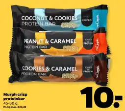 Netto Crisp proteinbar tilbud