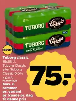 Netto Tuborg Classic tilbud