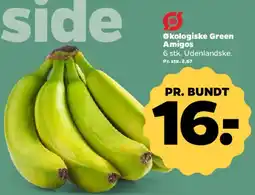 Netto Økologiske Green Amigos (bananer) tilbud