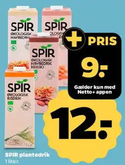 Netto SPIR plantedrik tilbud