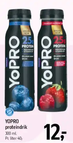 Føtex YOPRO proteindrik tilbud