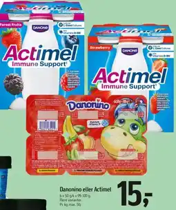 Føtex Danonino eller Actimel tilbud