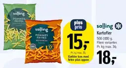 Føtex salling Pommes Frites / Kartofler tilbud