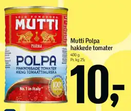 Føtex Mutti Polpa hakede tomater tilbud