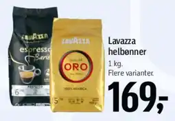 Føtex Lavazza helebønner tilbud