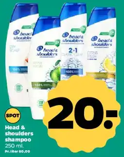 Netto Head & Shoulders shampoo tilbud