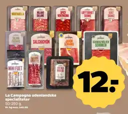 Netto La Campagna udenlandske specialiteter tilbud