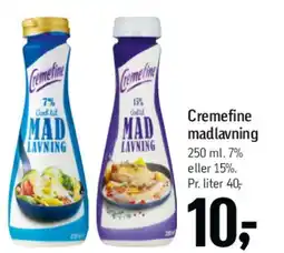 Føtex Cremefine madlavning tilbud